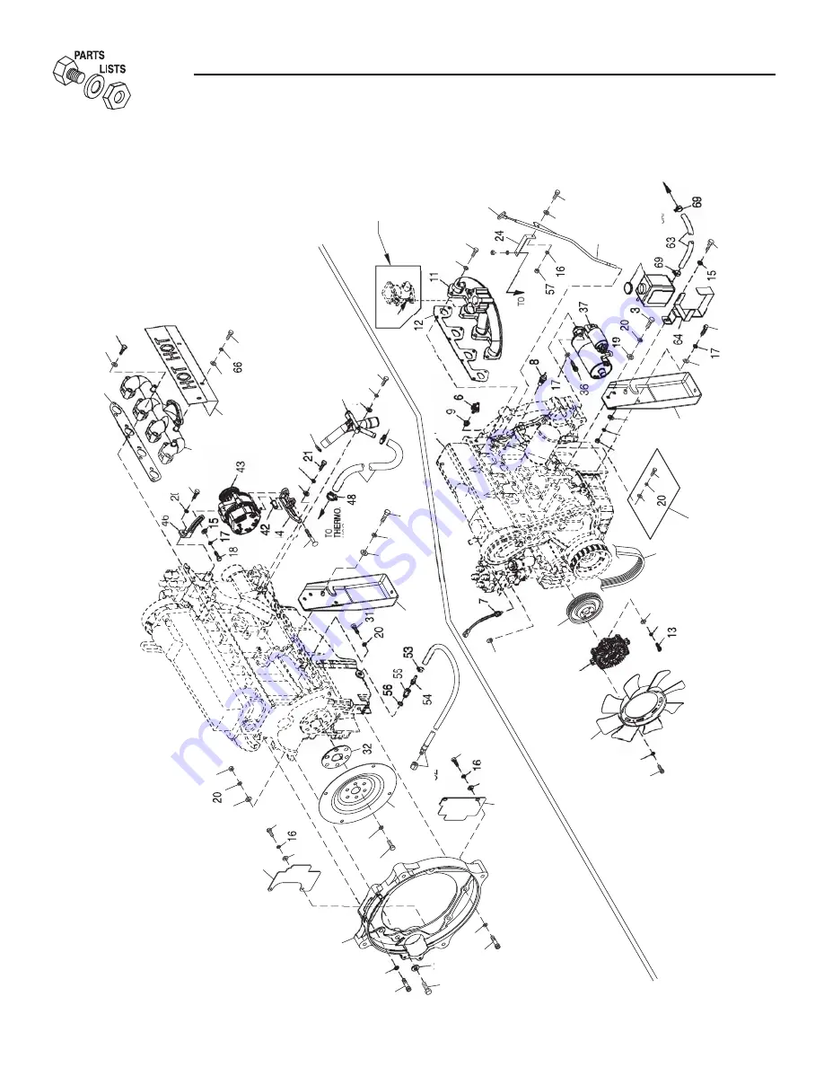 Generac Power Systems 005040-0, 005040-1, 005053-0, 005053-1, 005054-0, 005054-1 Скачать руководство пользователя страница 44