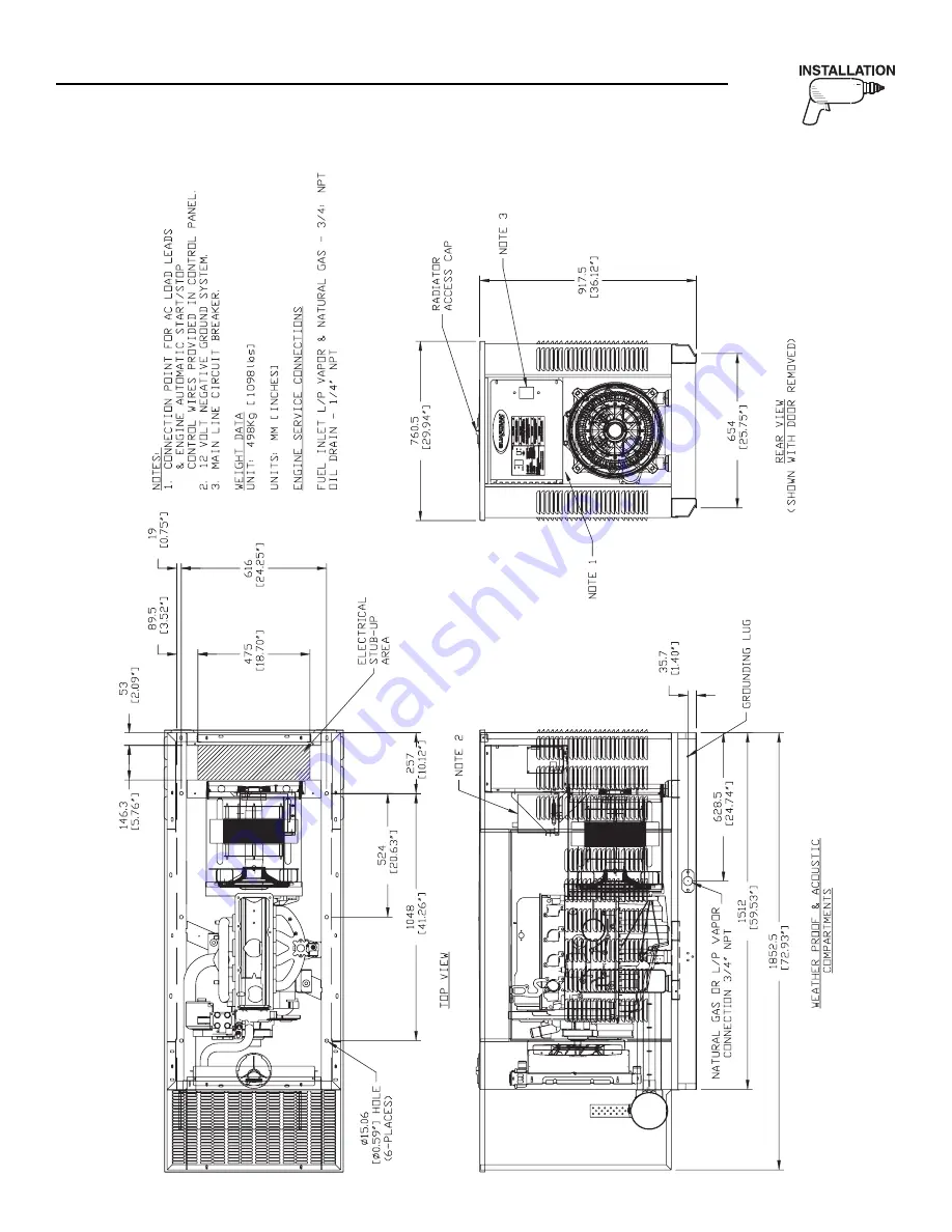 Generac Power Systems 005040-0, 005040-1, 005053-0, 005053-1, 005054-0, 005054-1 Скачать руководство пользователя страница 53