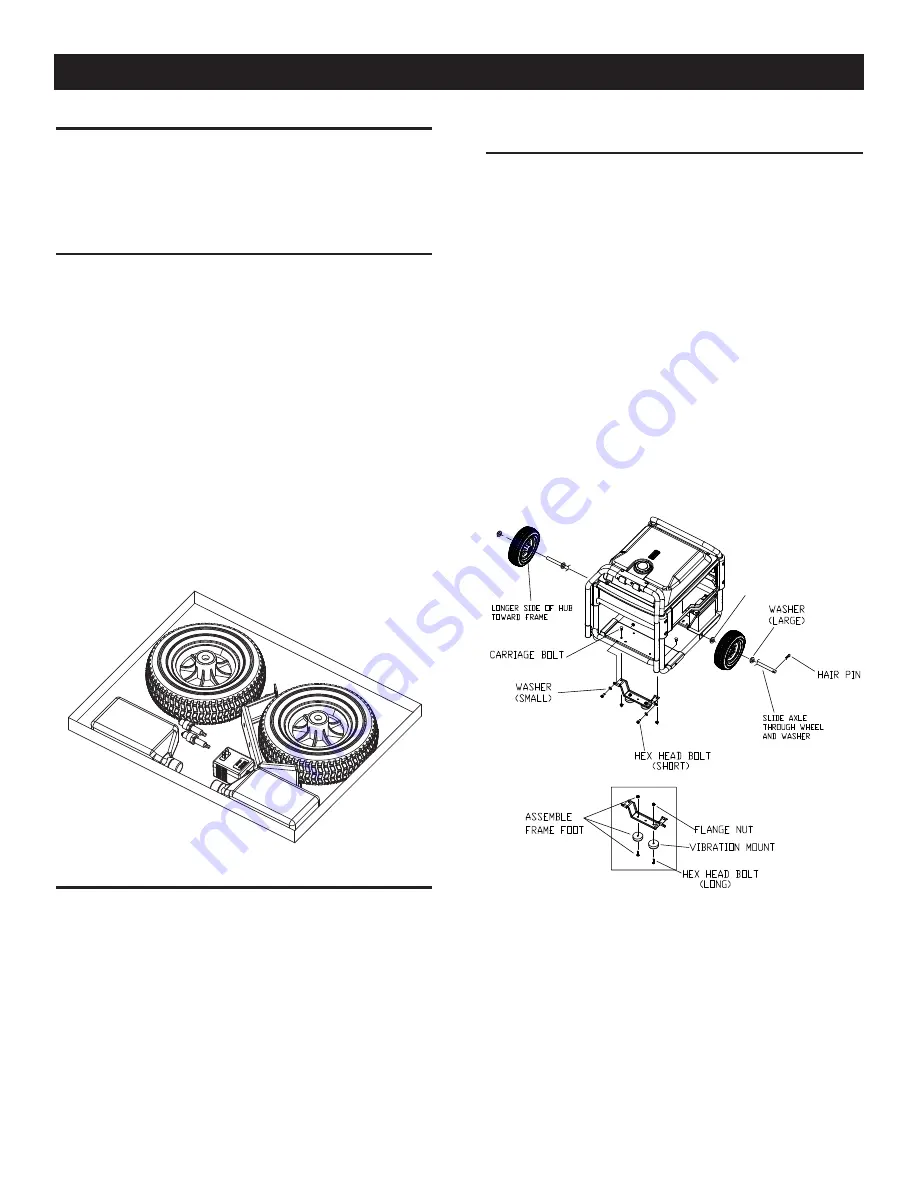 Generac Power Systems 005802-2 XG Professional Series Owner'S Manual Download Page 6