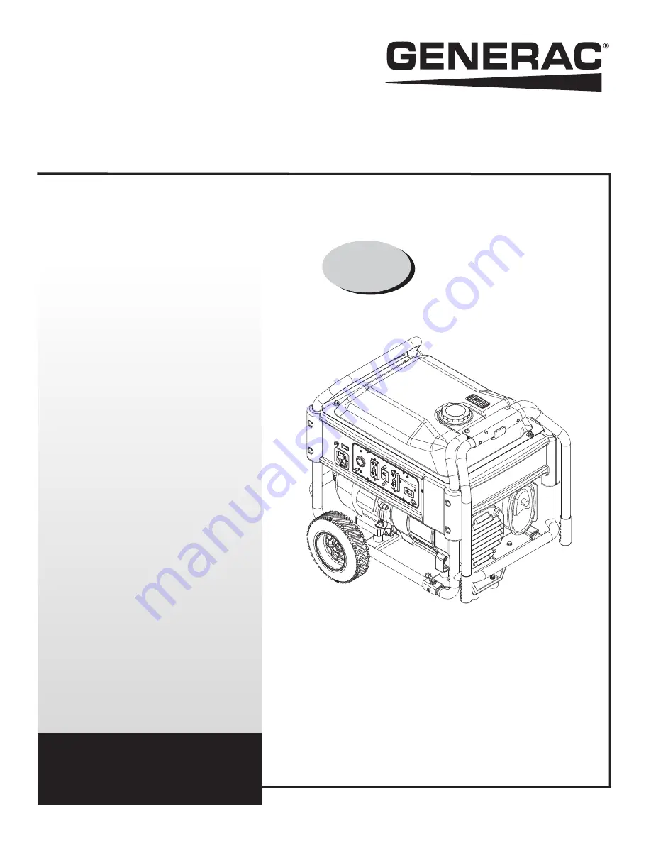 Generac Power Systems 005845-0 Owner'S Manual Download Page 23