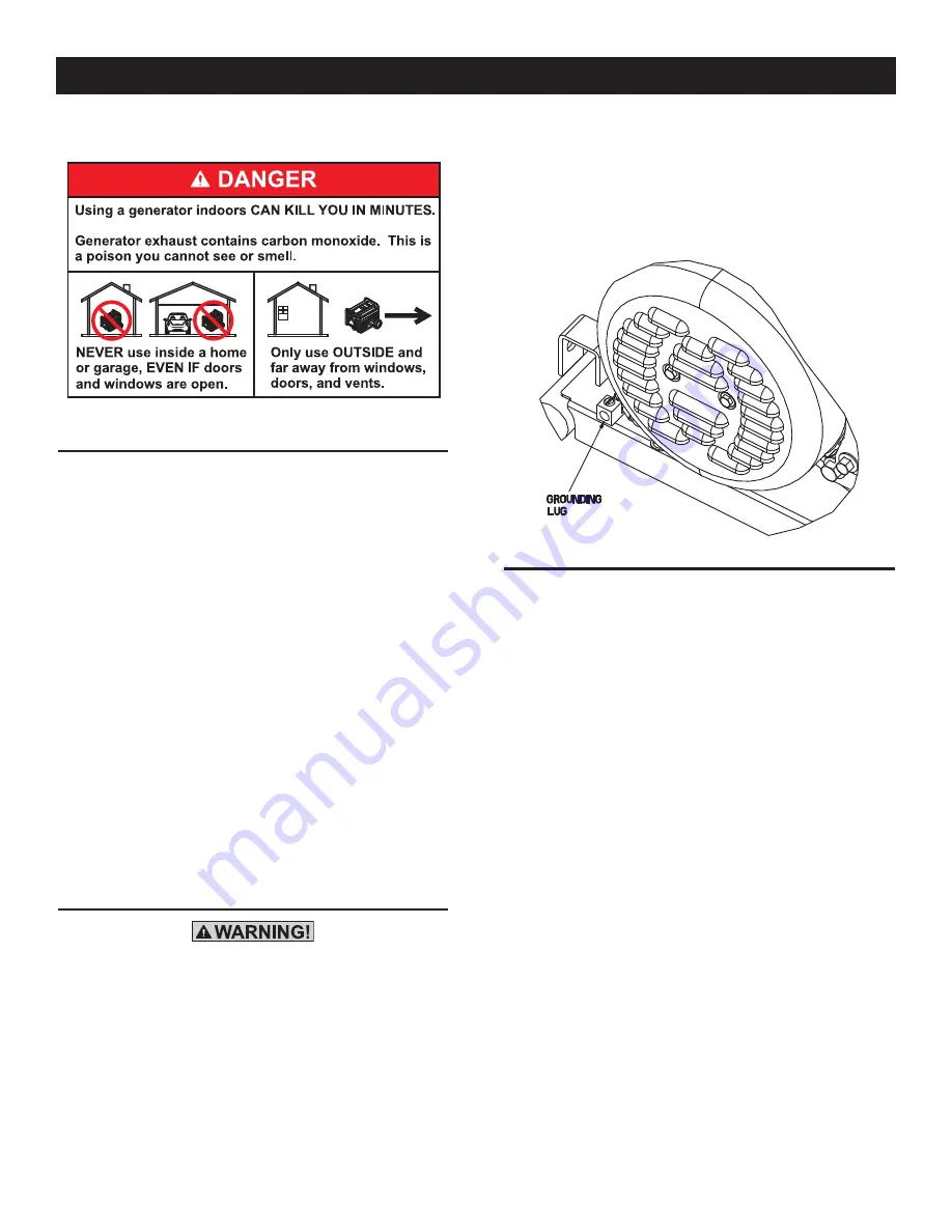 Generac Power Systems 005974-0 Owner'S Manual Download Page 9