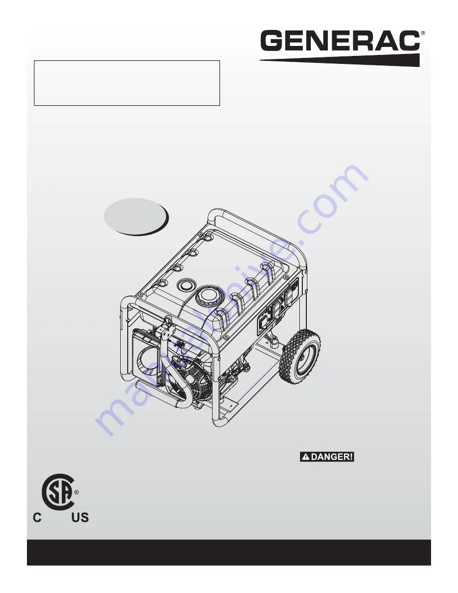 Generac Power Systems 005974-0 Owner'S Manual Download Page 39