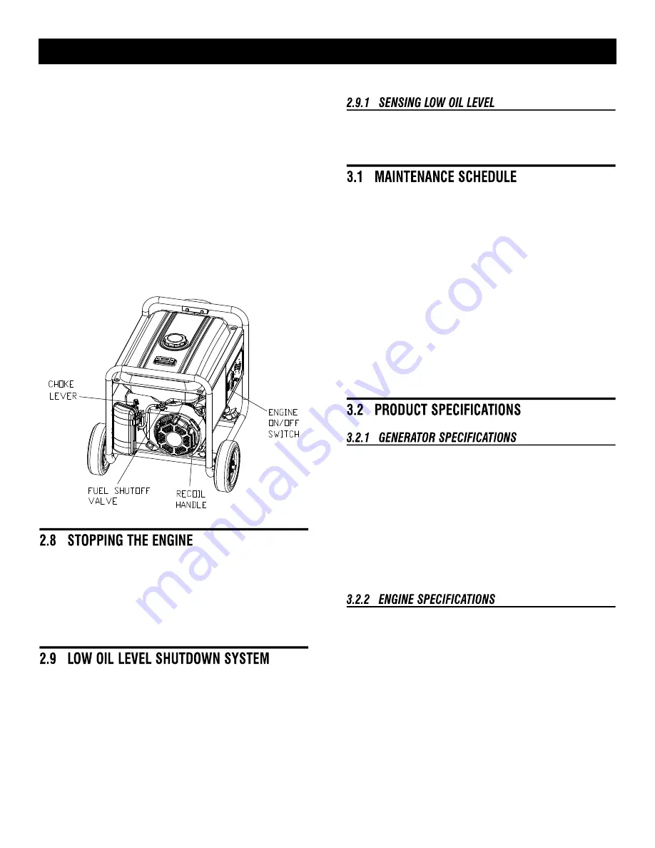 Generac Power Systems 005982-0 Owner'S Manual Download Page 11