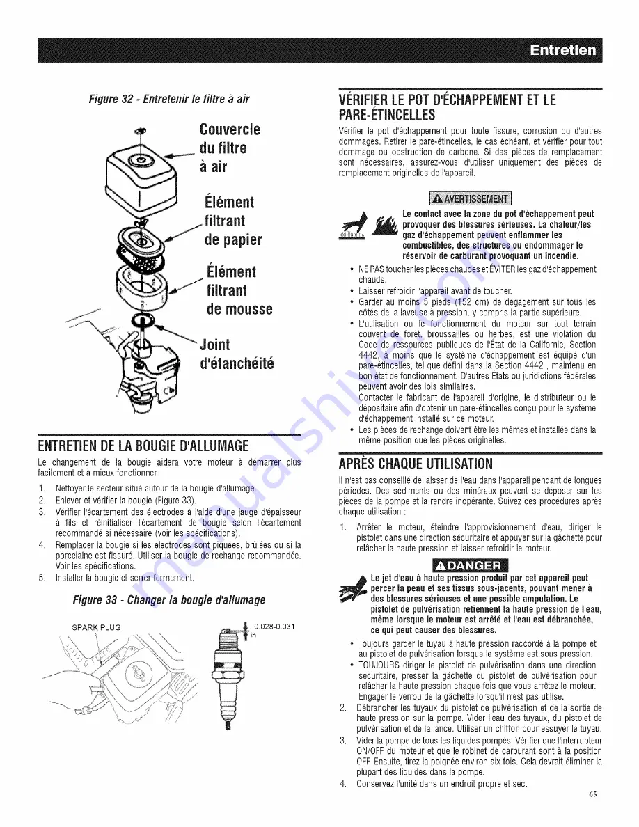 Generac Power Systems 006022-0 Operator'S Manual Download Page 67