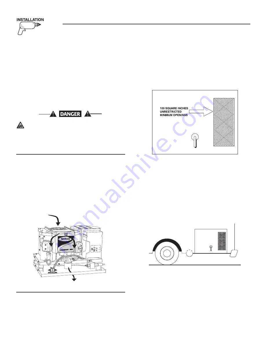 Generac Power Systems 00784-2, 09290-4 Owners And Installation Manual Download Page 28