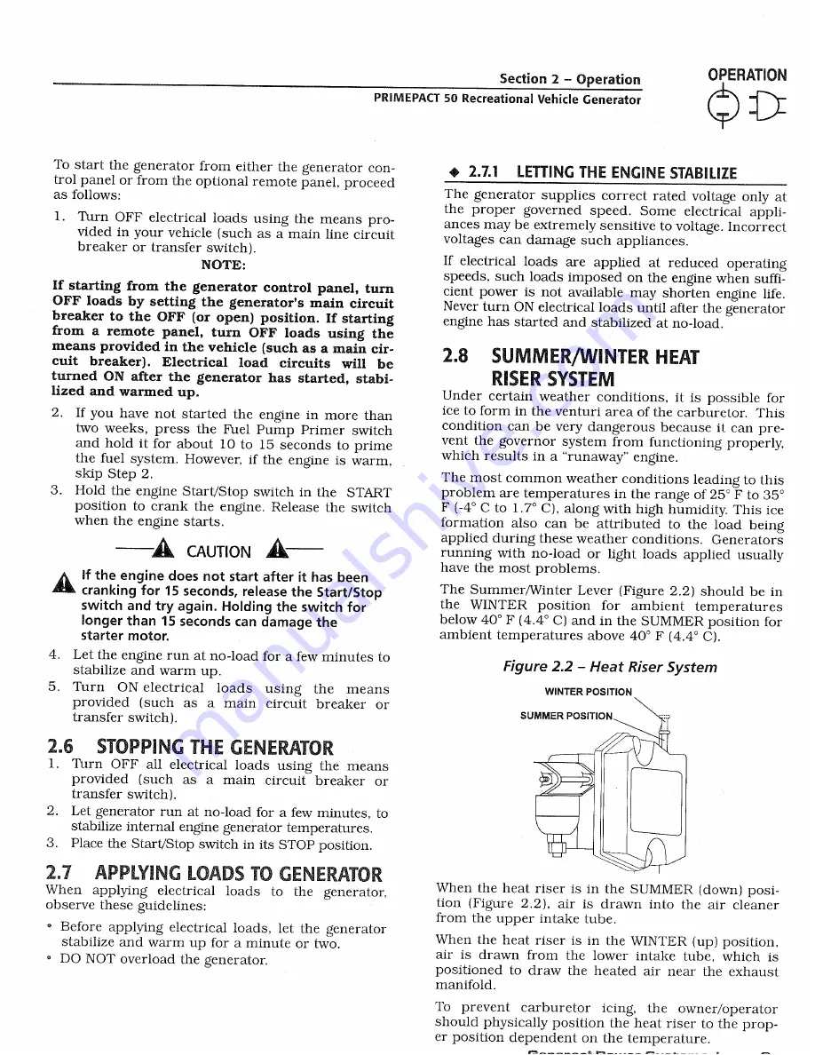 Generac Power Systems 02010-1 Скачать руководство пользователя страница 11