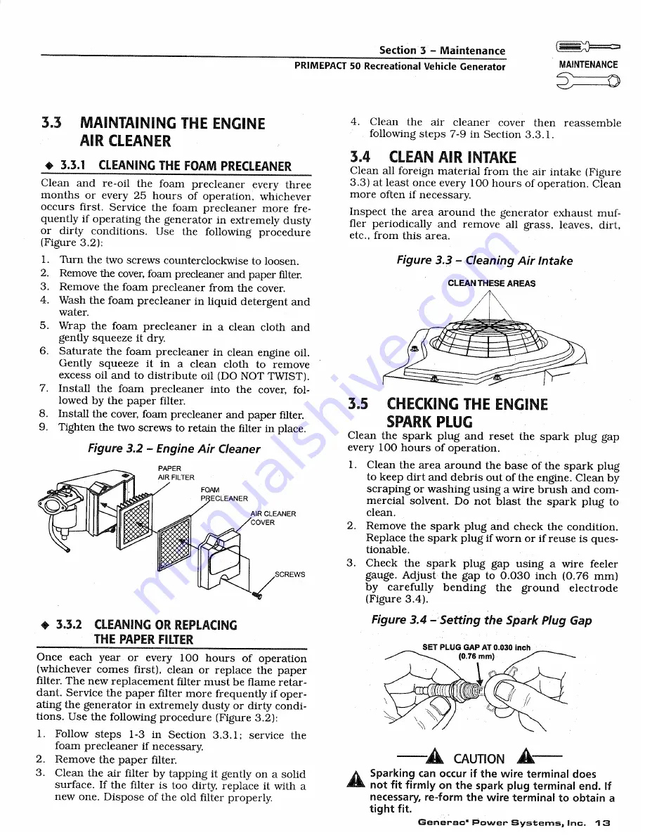 Generac Power Systems 02010-1 Owners And Installation Manual Download Page 15