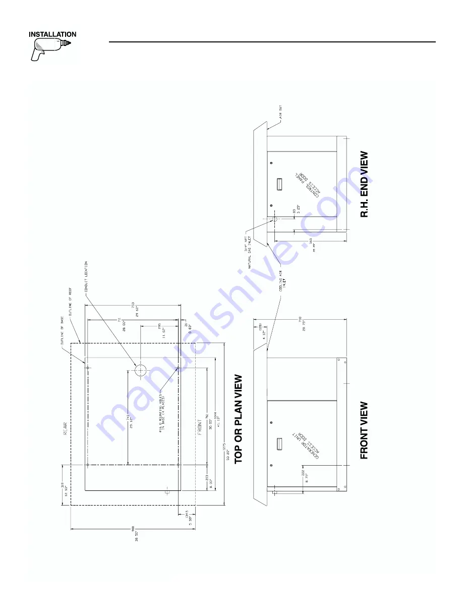 Generac Power Systems 04077-01, 04109-1, 04079-1, 00 Installation And Adjustment Manual Download Page 12