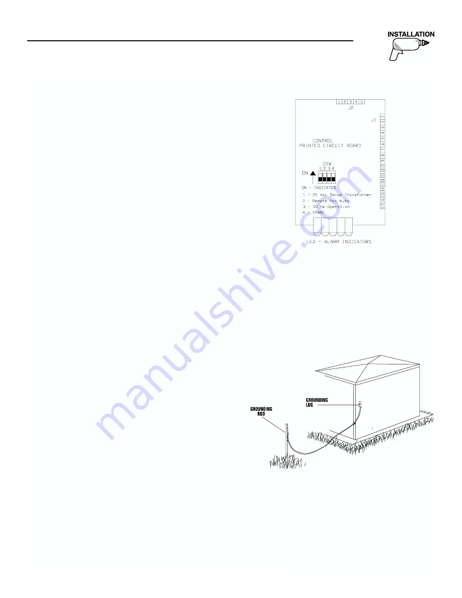 Generac Power Systems 04077-01, 04109-1, 04079-1, 00 Installation And Adjustment Manual Download Page 17