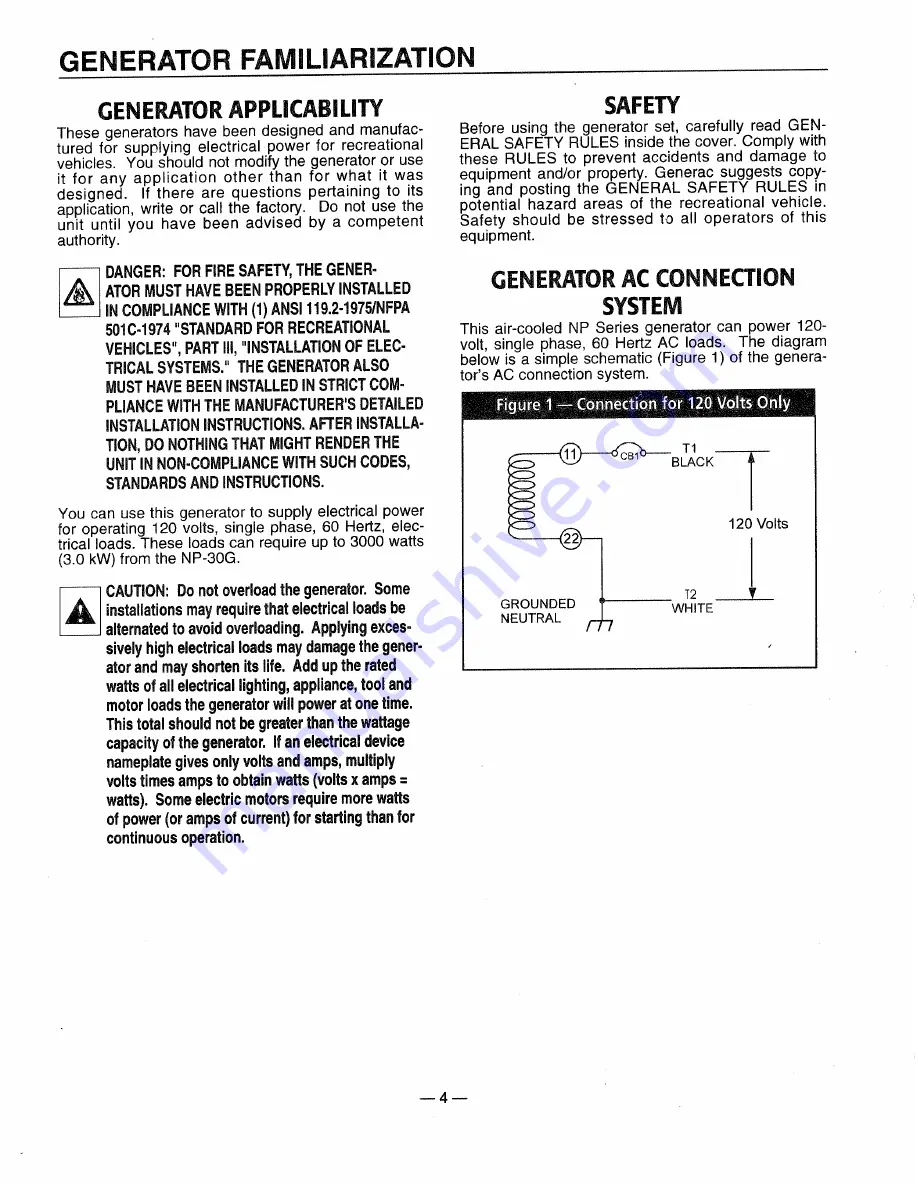 Generac Power Systems 0661-4 Скачать руководство пользователя страница 6