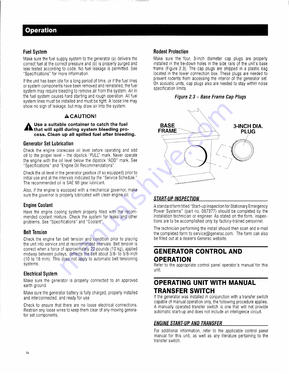 Generac Power Systems 13694330200 Скачать руководство пользователя страница 18