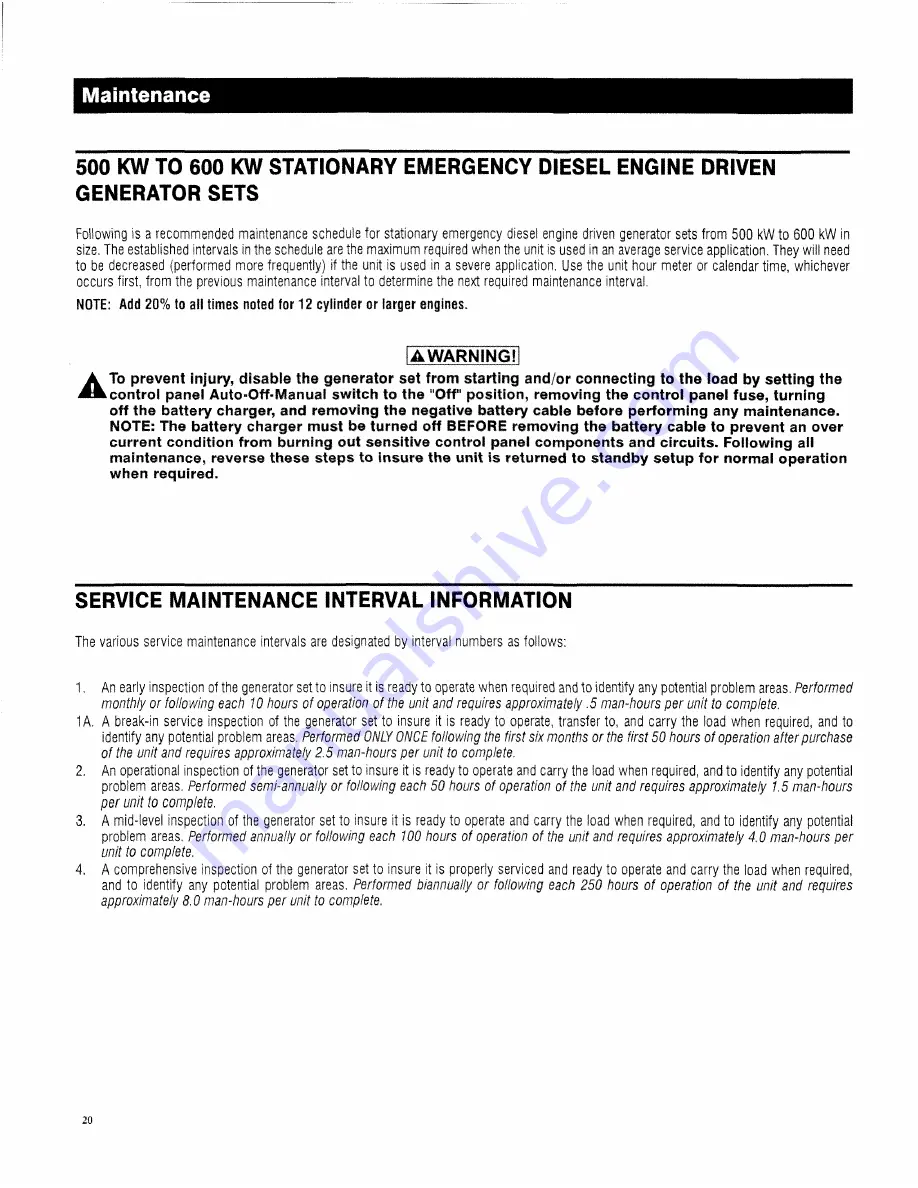 Generac Power Systems 13694330200 Скачать руководство пользователя страница 22