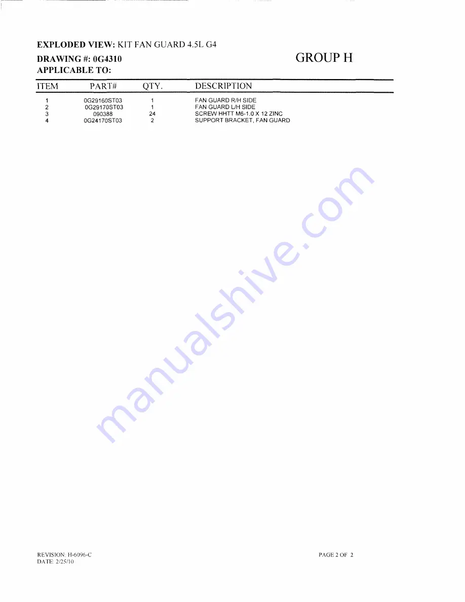 Generac Power Systems 13694330200 Скачать руководство пользователя страница 62