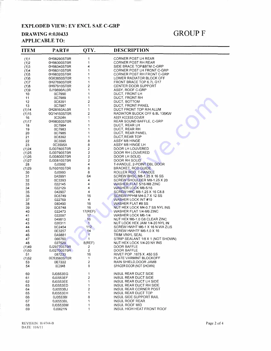 Generac Power Systems 13694330200 Скачать руководство пользователя страница 78