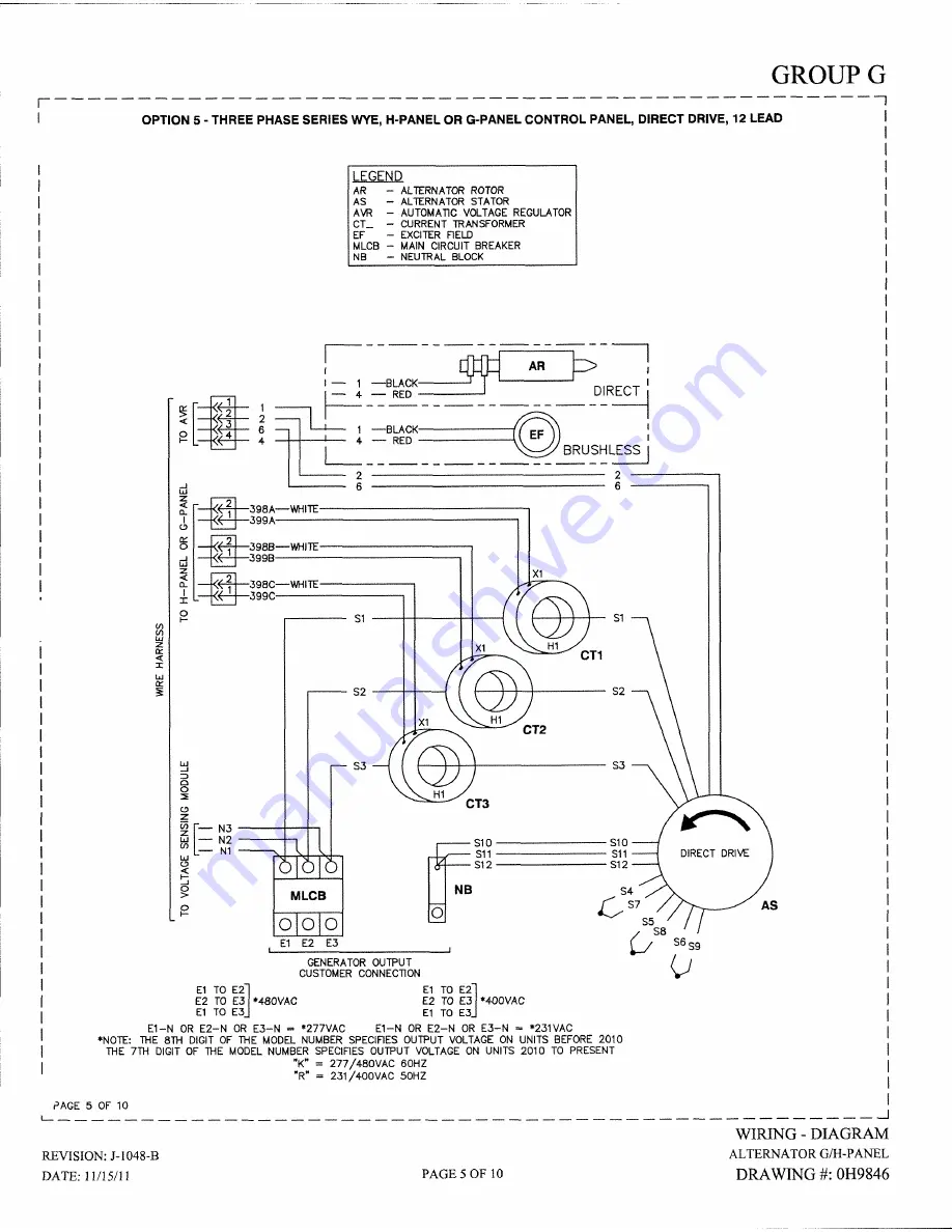 Generac Power Systems 13694330200 Скачать руководство пользователя страница 87