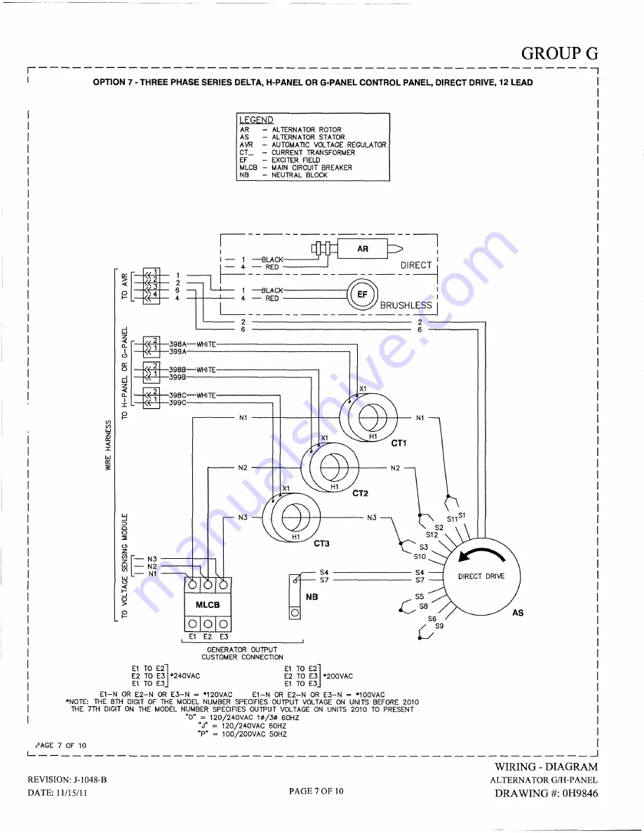 Generac Power Systems 13694330200 Скачать руководство пользователя страница 89