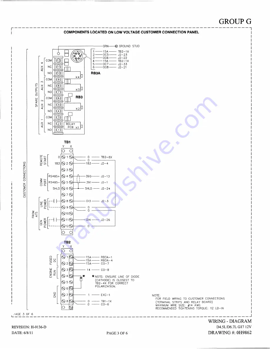 Generac Power Systems 13694330200 Скачать руководство пользователя страница 95