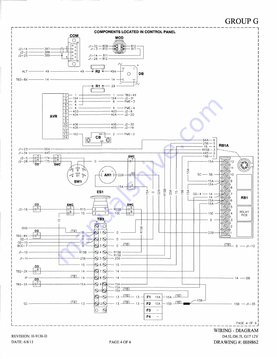 Generac Power Systems 13694330200 Скачать руководство пользователя страница 96