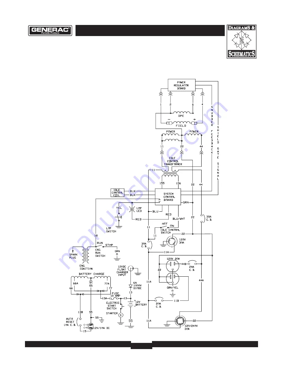 Generac Power Systems 1470-0 Owner'S Manual Download Page 18