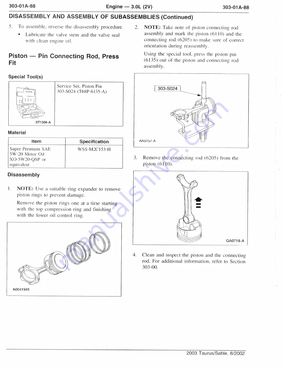 Generac Power Systems 3.0 LITER Service Manual Download Page 137