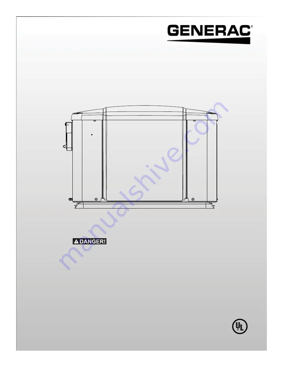 Generac Power Systems 7 kW PowerPact Owner'S Manual Download Page 1