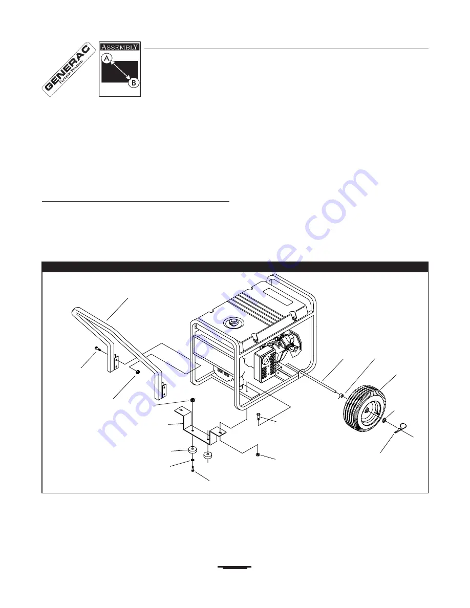 Generac Power Systems 7500EXL Rated watt Extended Life Generator Owner'S Manual Download Page 4