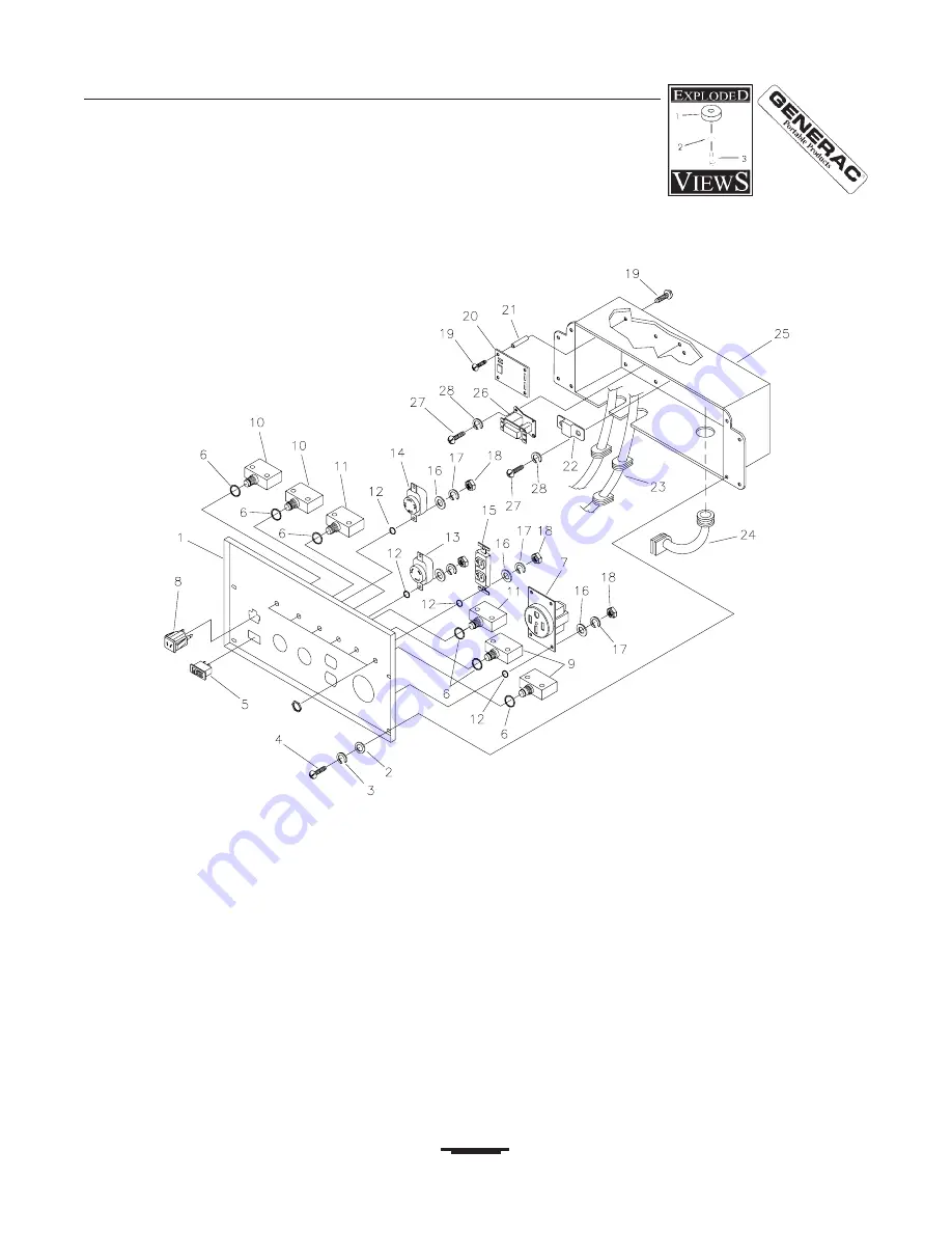 Generac Power Systems 7500EXL Rated watt Extended Life Generator Owner'S Manual Download Page 21