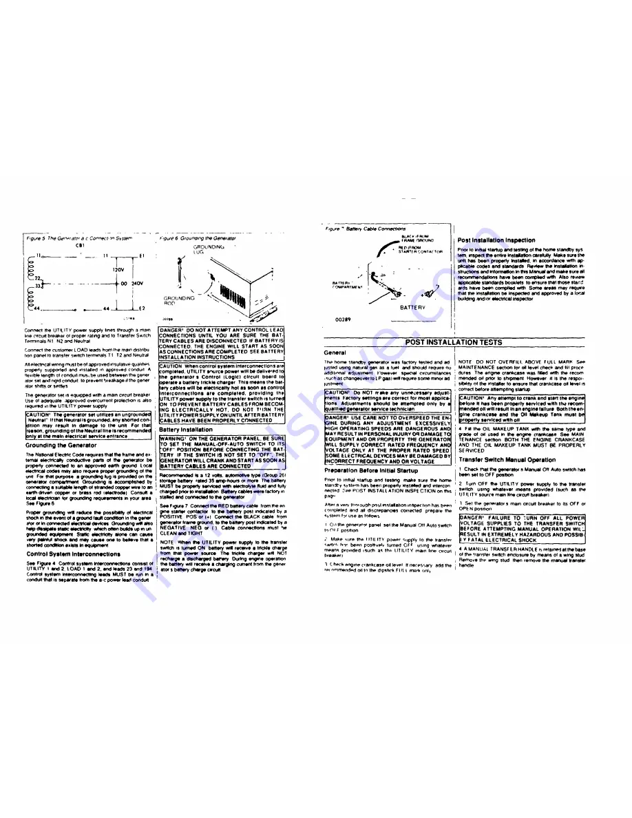 Generac Power Systems 9067-0 Owner'S Manual Download Page 6