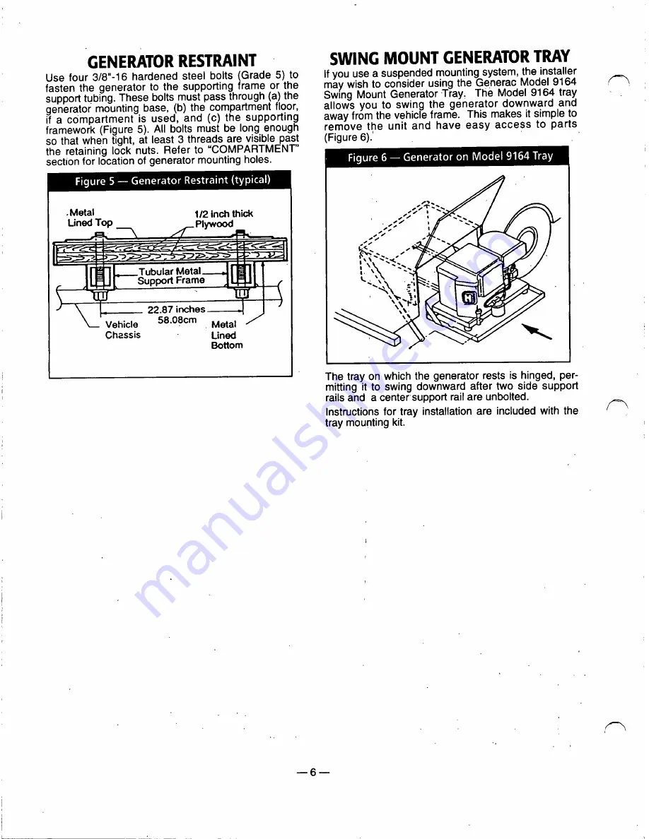 Generac Power Systems 91355 Installation Manual Download Page 8