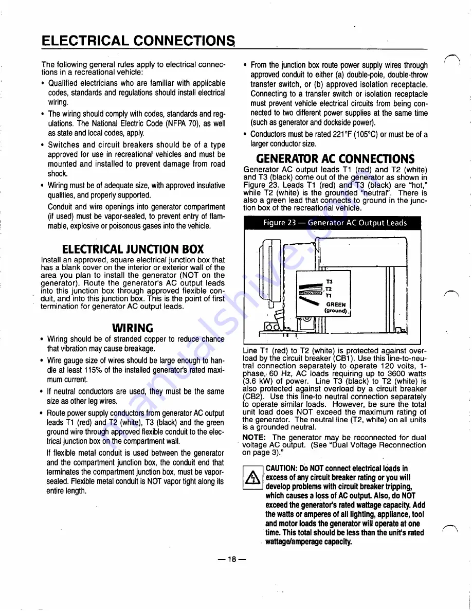 Generac Power Systems 91355 Installation Manual Download Page 20