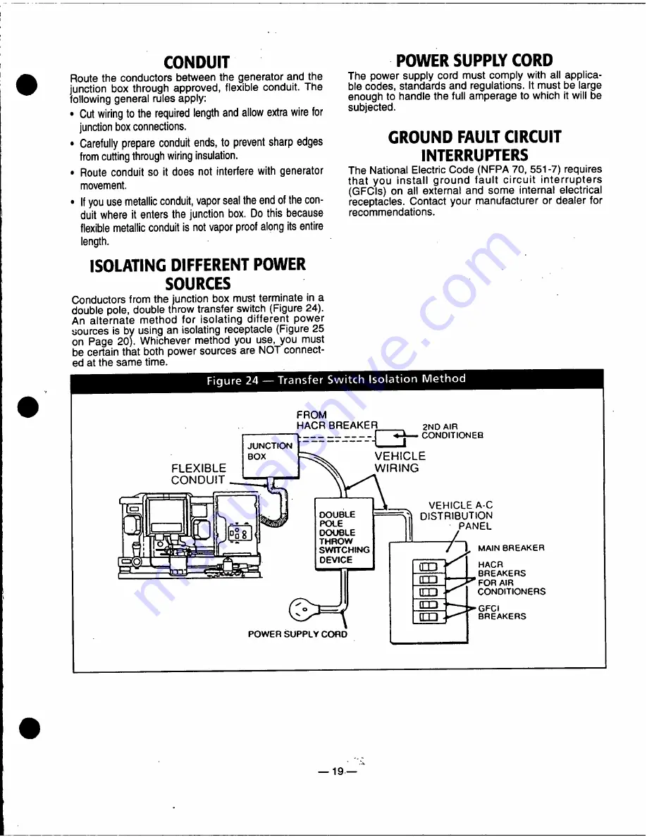 Generac Power Systems 91355 Installation Manual Download Page 21