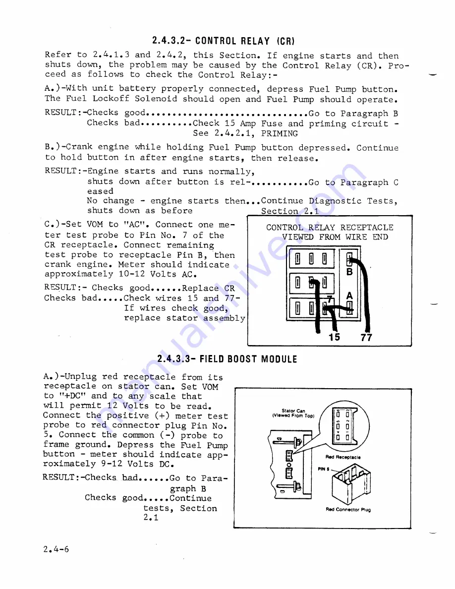 Generac Power Systems ALTERNATOR MC Repair Manual Download Page 52