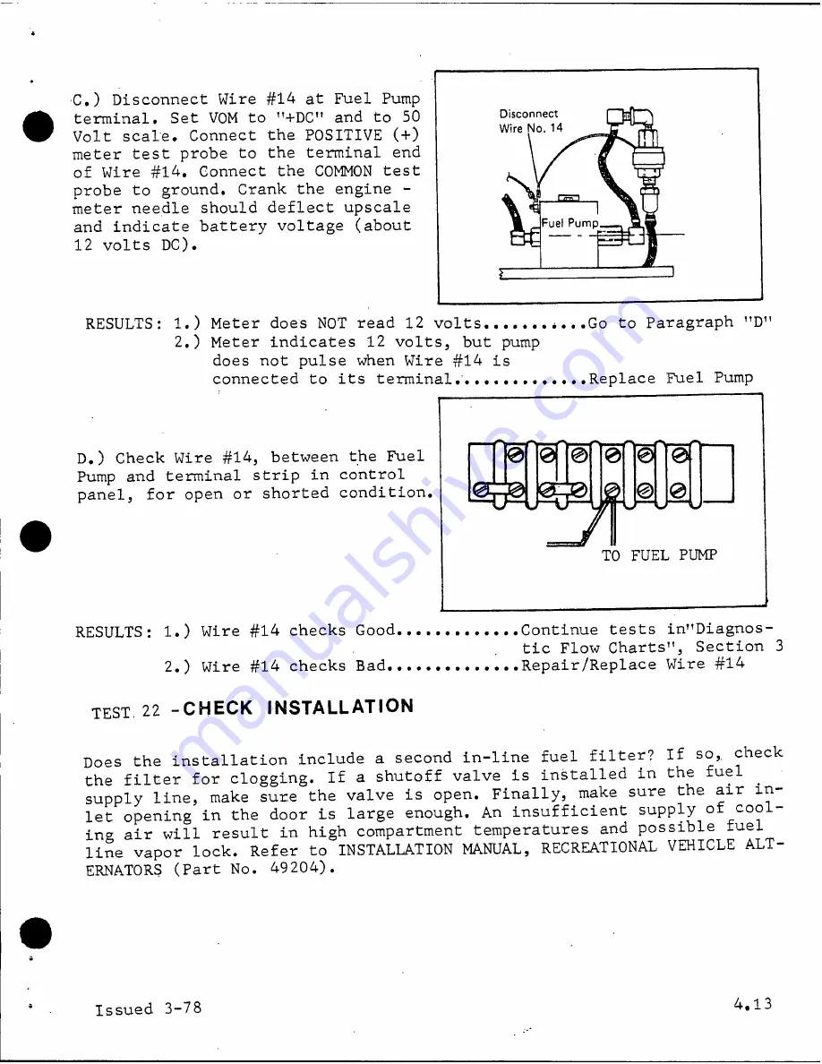 Generac Power Systems Alternator TXP Repair Manual Download Page 34