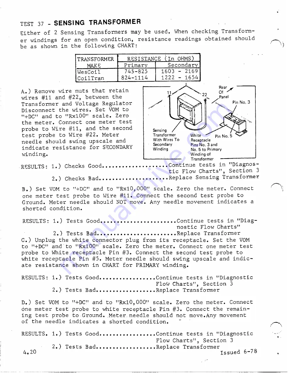 Generac Power Systems Alternator TXP Repair Manual Download Page 41