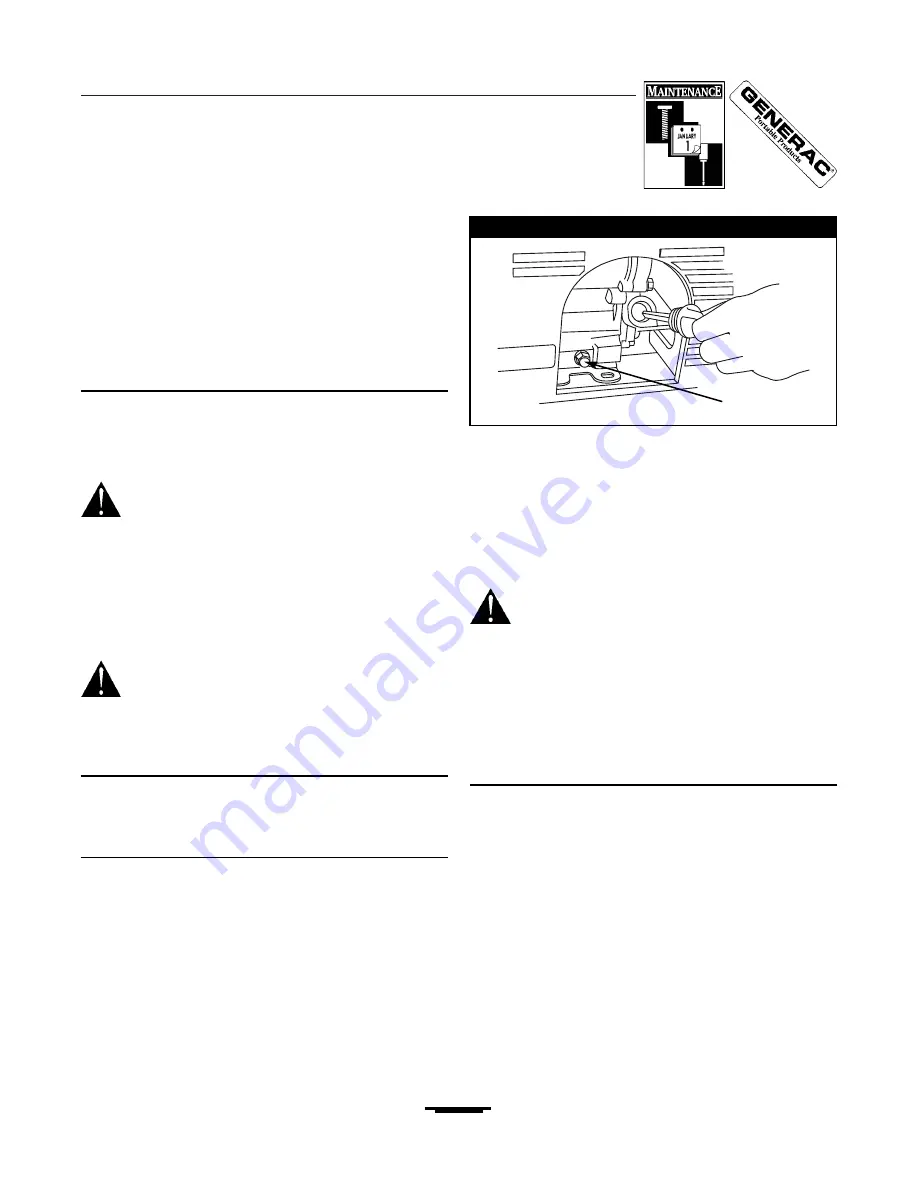 Generac Power Systems G1000M Owner'S Manual Download Page 33