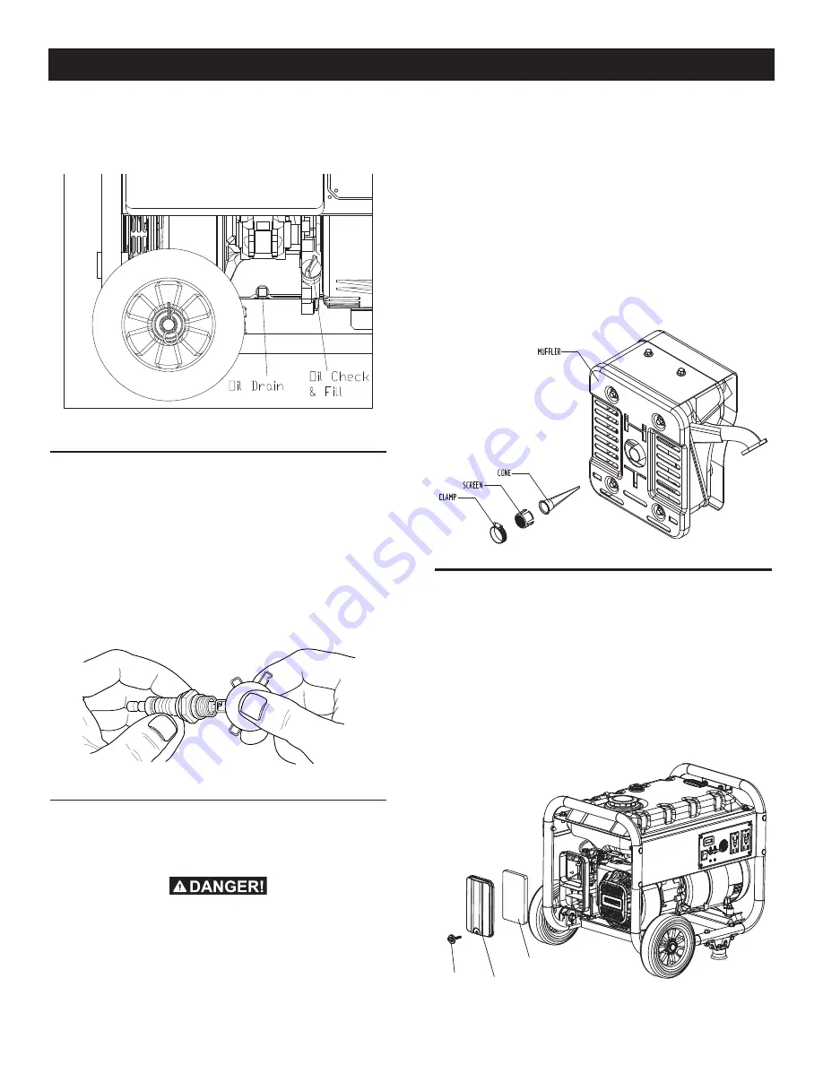 Generac Power Systems GP3300 Owner'S Manual Download Page 14