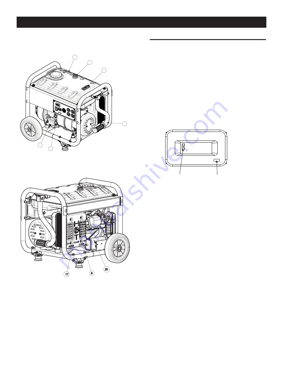 Generac Power Systems GP3300 Owner'S Manual Download Page 28