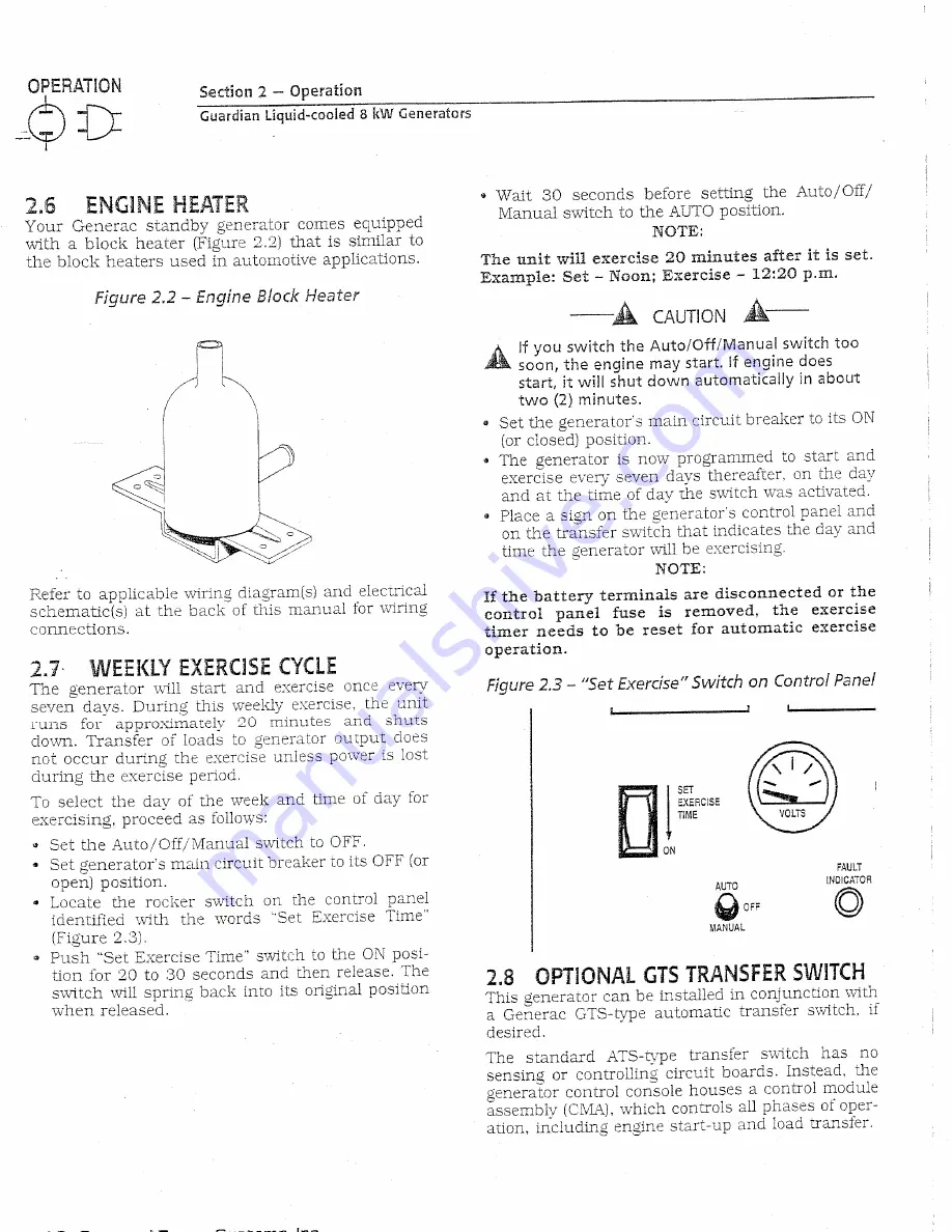 Generac Power Systems GUARDIAN 04136-0 Owner'S Manual Download Page 12