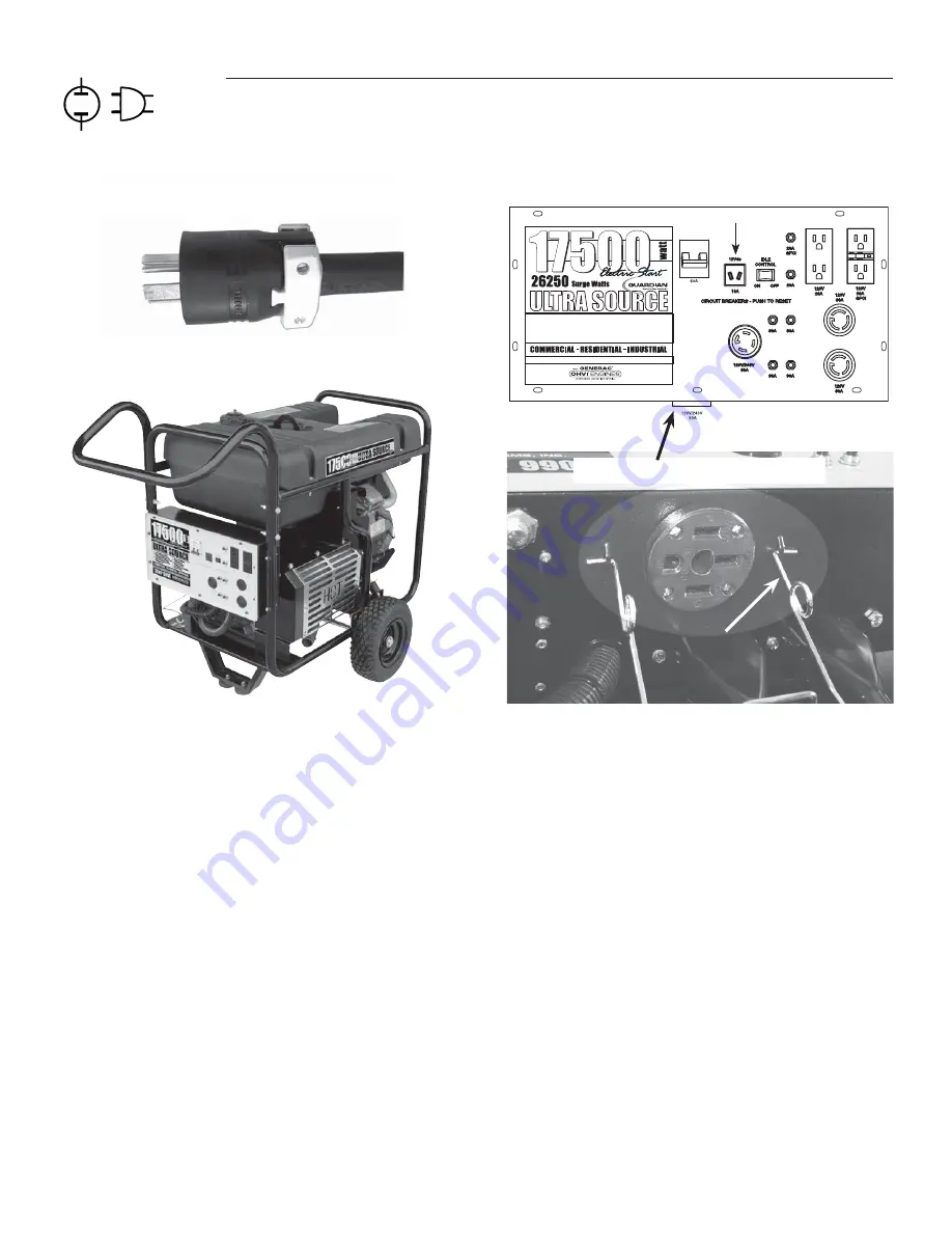 Generac Power Systems Guardian ULTRA SOURCE 004583-0 Owner'S Manual Download Page 76