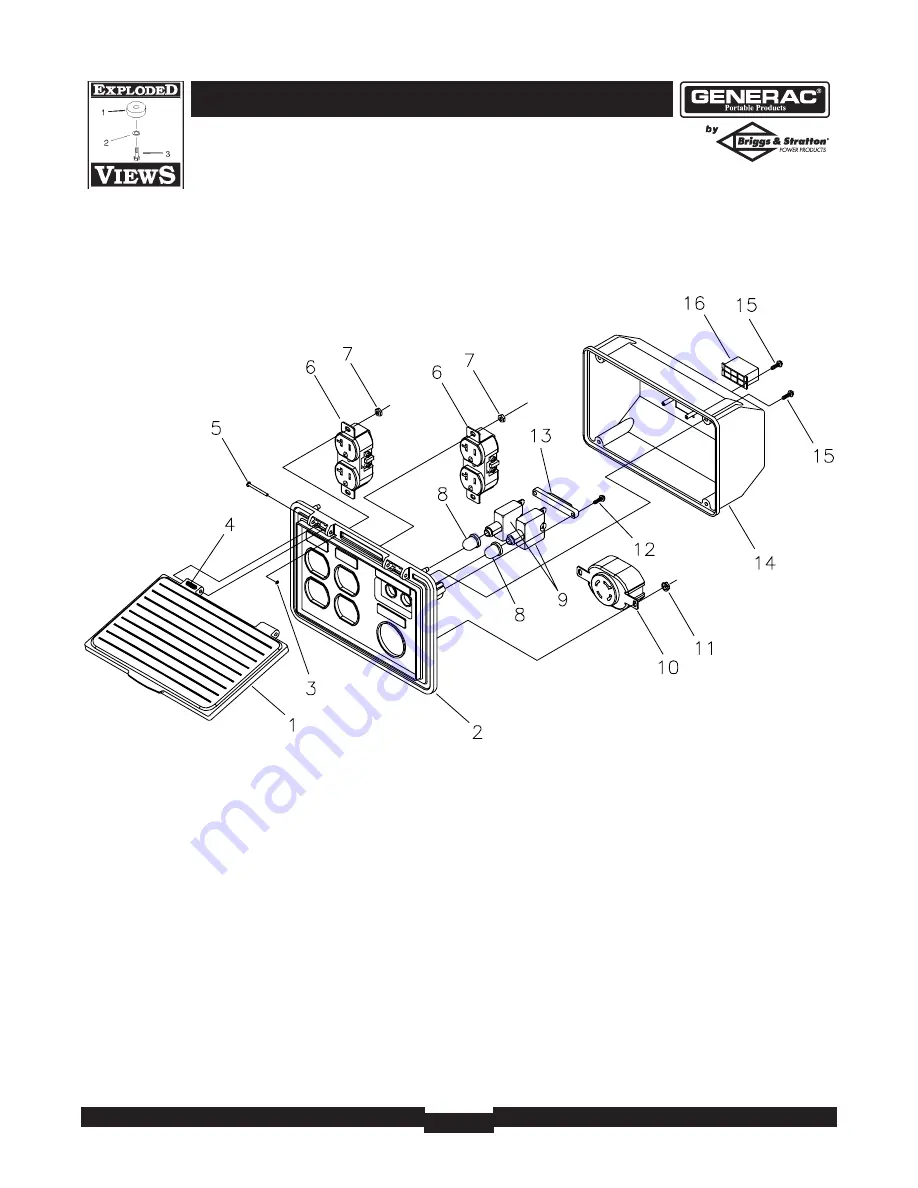 Generac Power Systems heavy duty geenrator 1654-0 Owner'S Manual Download Page 19