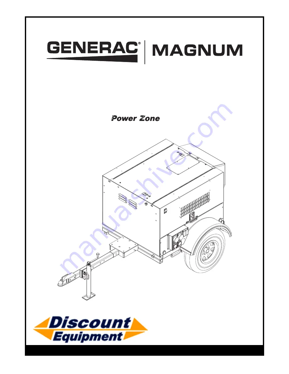 Generac Power Systems MAGNUM MDG20IF4 Скачать руководство пользователя страница 1