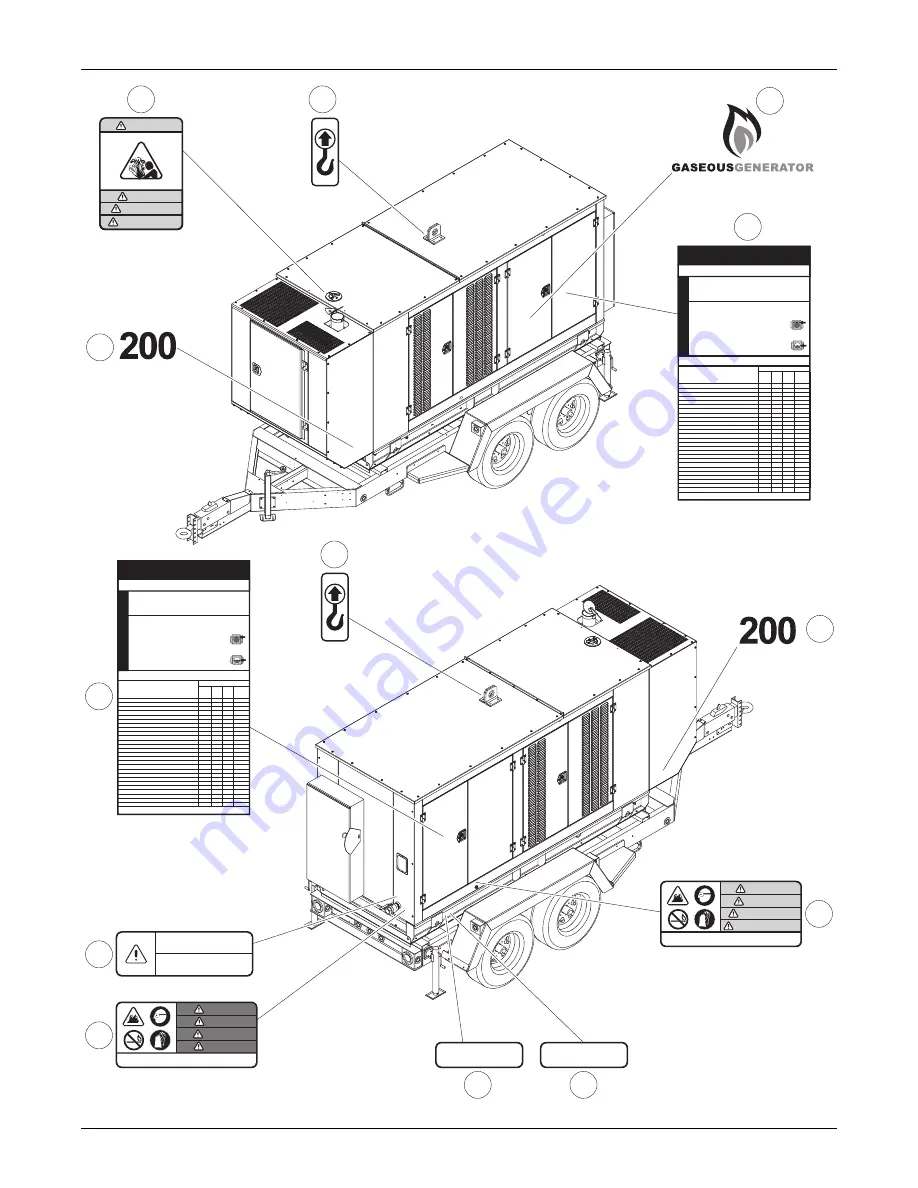 Generac Power Systems MAGNUM MGG200 Скачать руководство пользователя страница 10