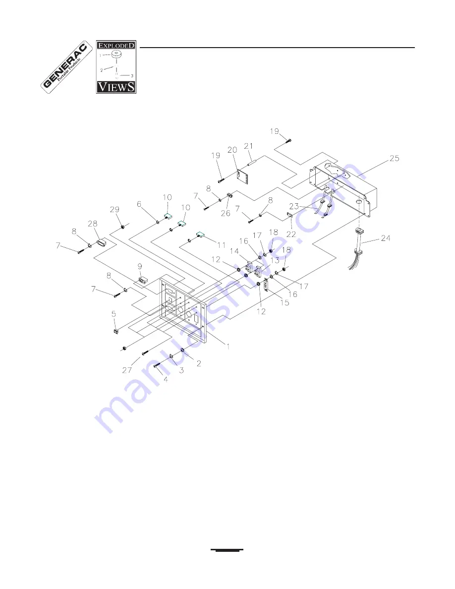 Generac Power Systems MEGAFORCE 6500 Owner'S Manual Download Page 20