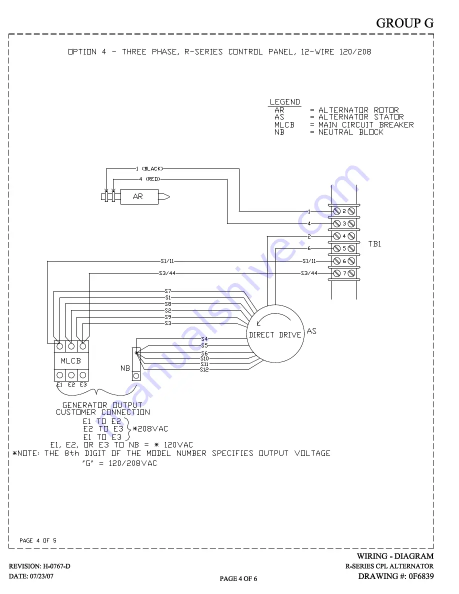 Generac Power Systems QT05030AVAN Owner'S Manual Download Page 59