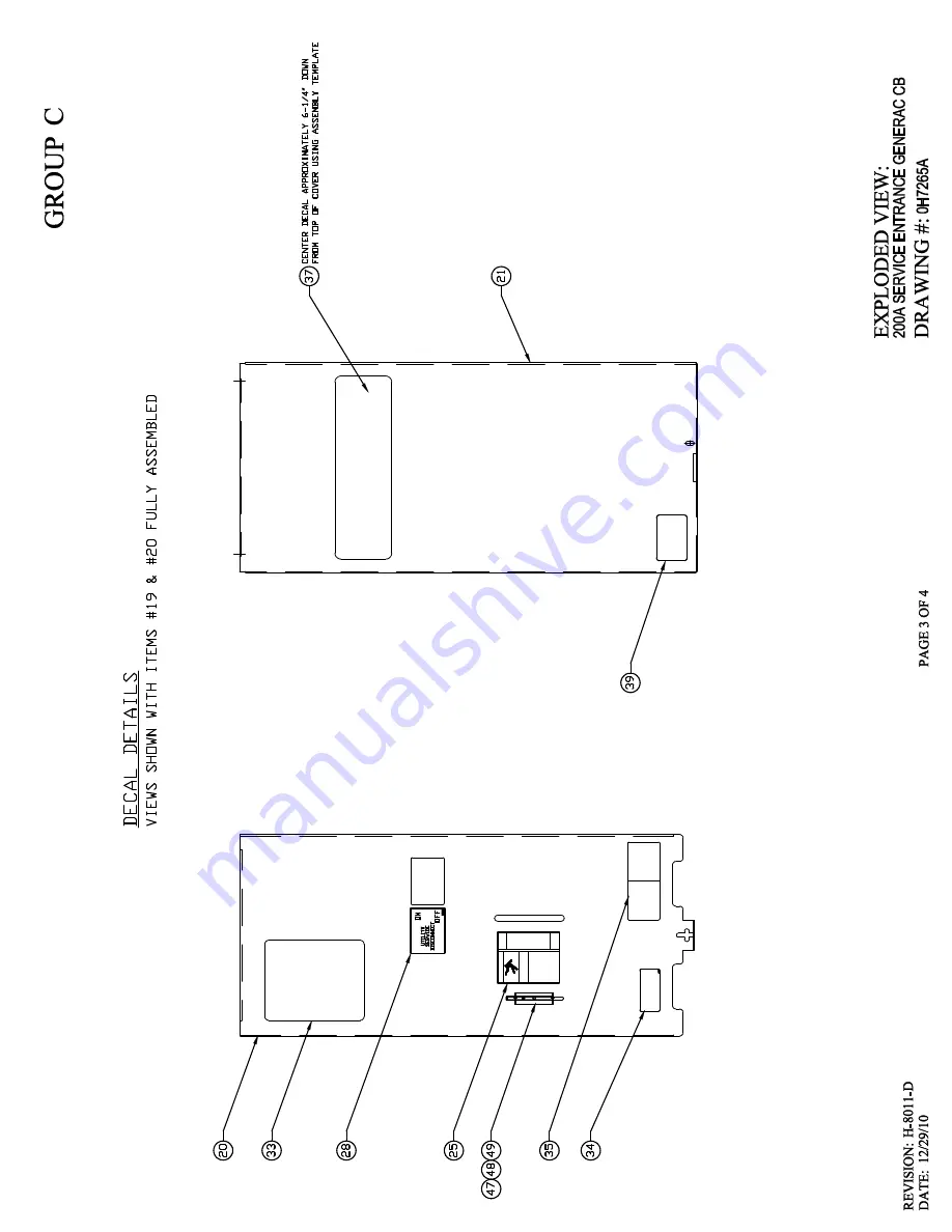 Generac Power Systems RTS automatic Скачать руководство пользователя страница 33