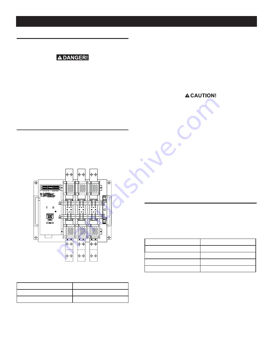 Generac Power Systems RTSR600A3 Скачать руководство пользователя страница 6