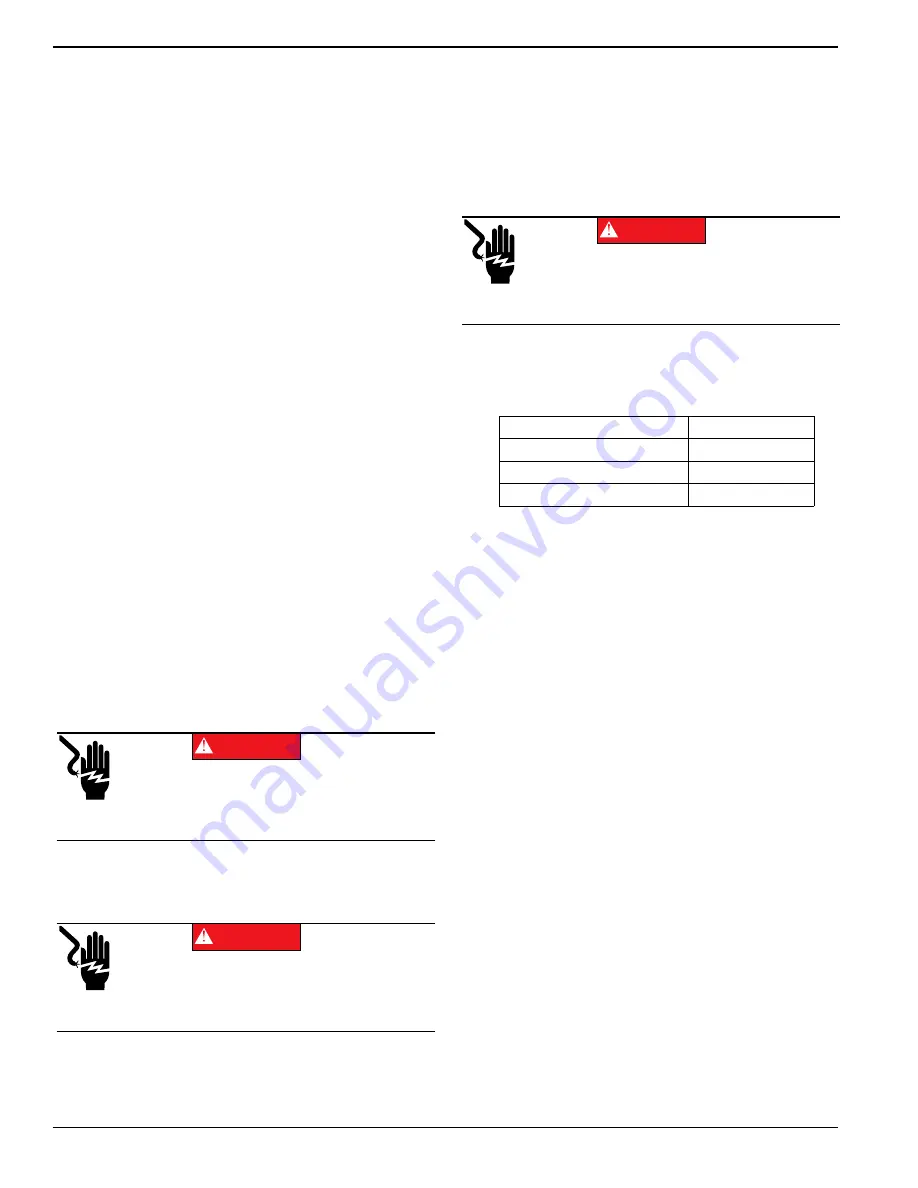 Generac Power Systems RXSC100A3 Owner'S Manual Download Page 20