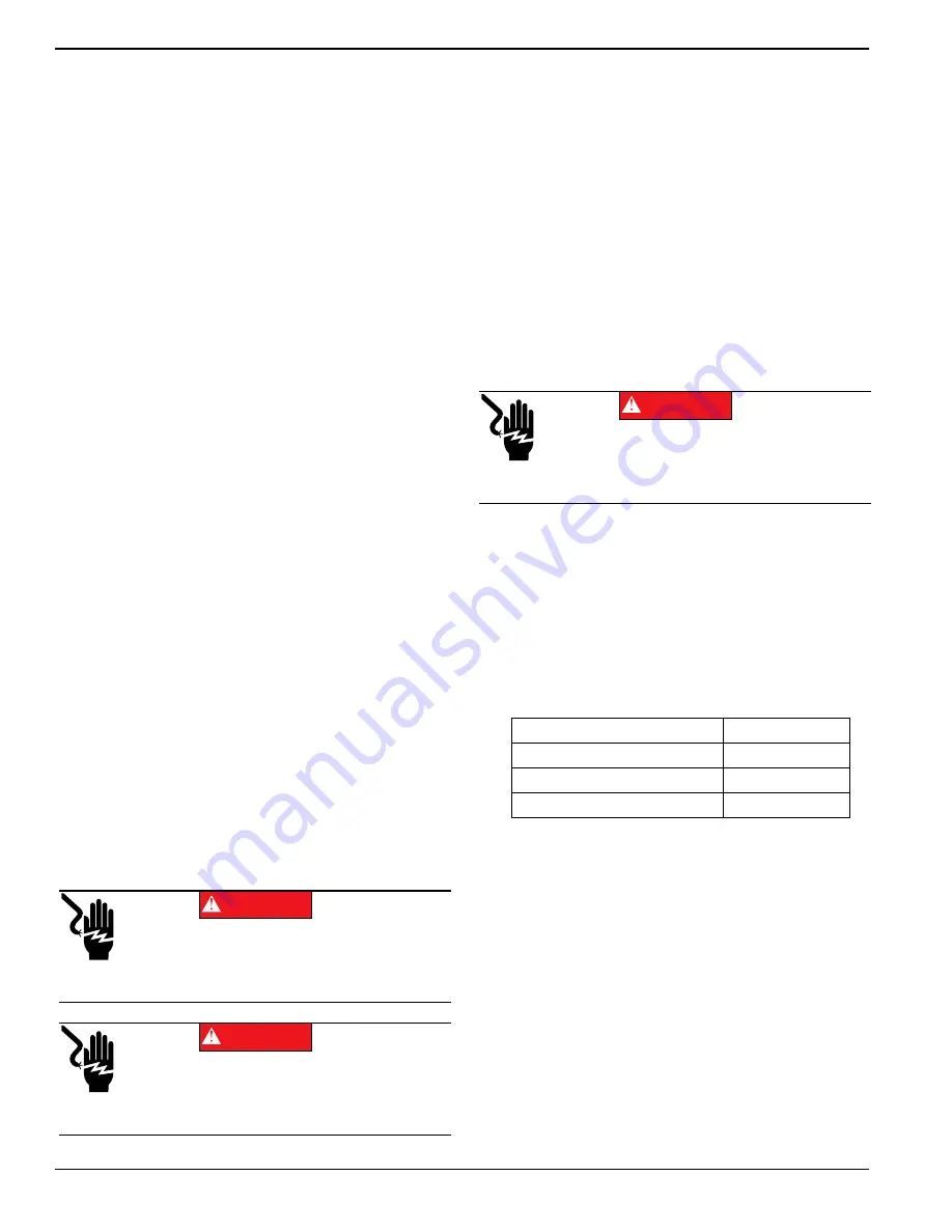 Generac Power Systems RXSW400A3CUL Owner'S Manual Download Page 20