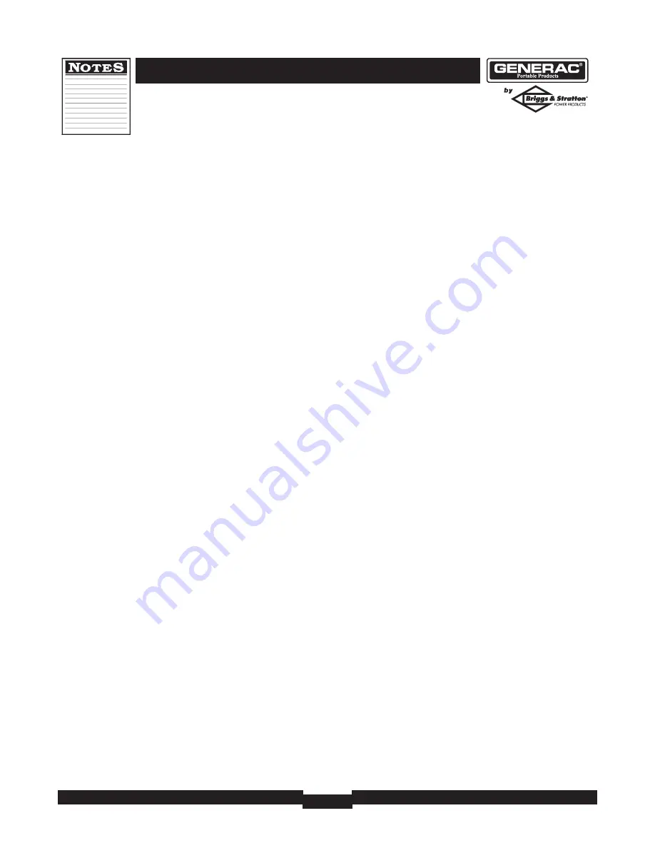 Generac Power Systems WHEELHOUSE 1646-3 Owner'S Manual Download Page 15