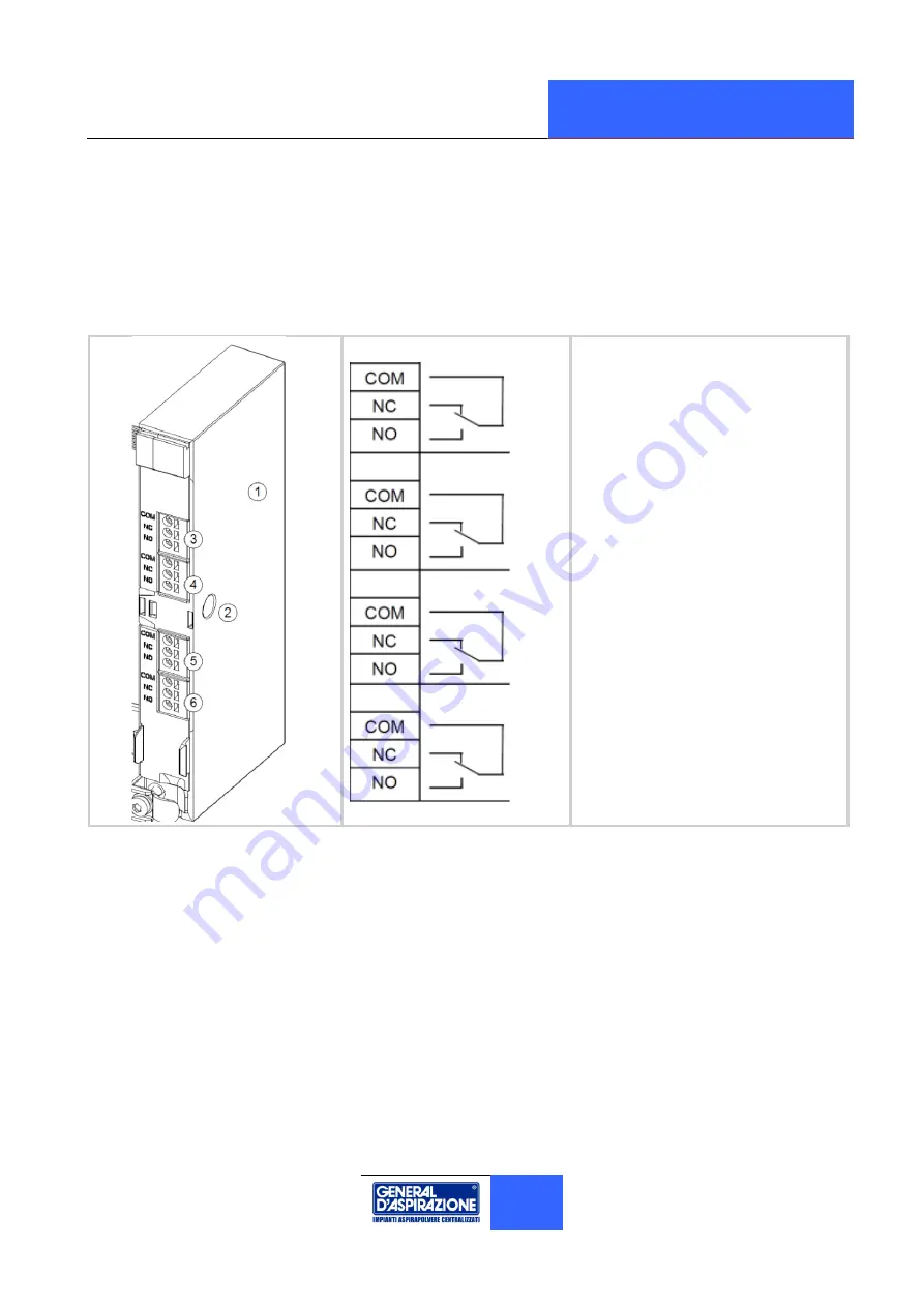 GENERAL D'ASPIRAZIONE 126M Instructions For Installation, Use And Maintenance Manual Download Page 21